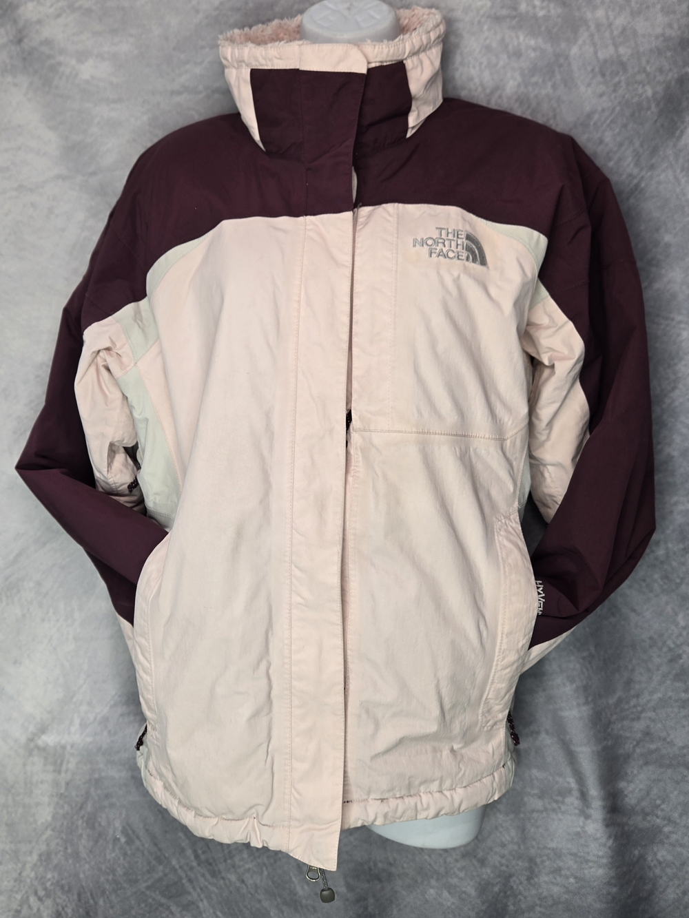 The North Face Women’s Two-Tone Pink & Burgundy Jacket
